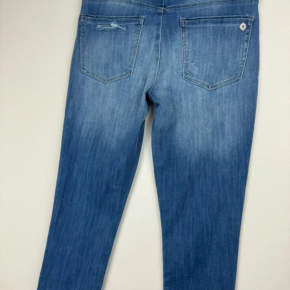 Democracy Ab Technology Vintage High Rise Skinny Straight Leg Jeans Sz 4